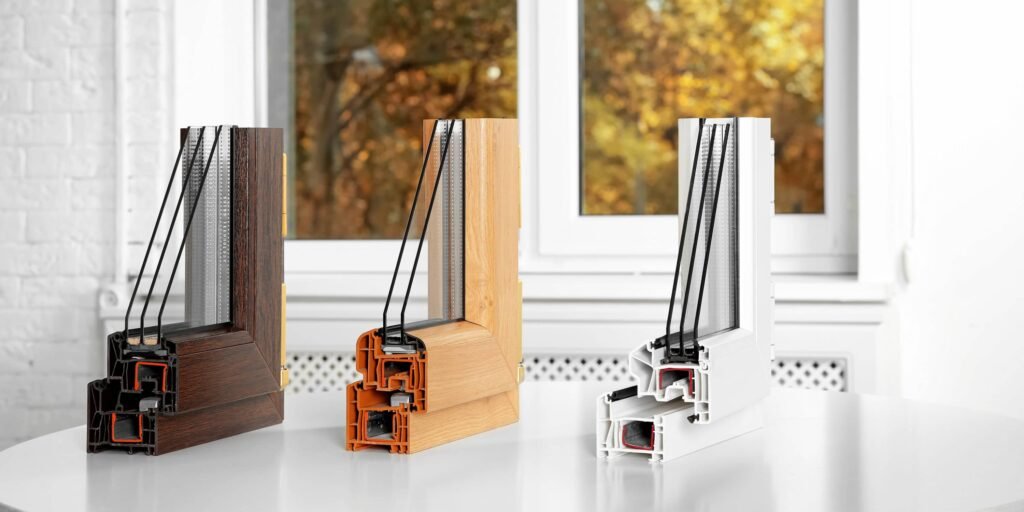 kunststof kozijnen met houtlook verbinding